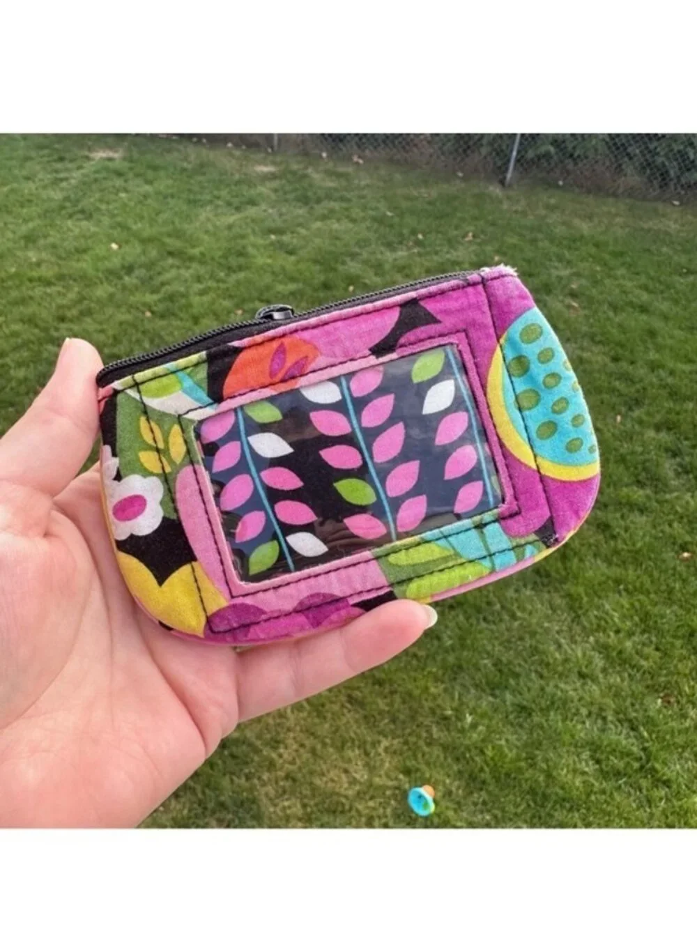 Vera Bradley | Retired Va Va Bloom Clip Zip ID Case